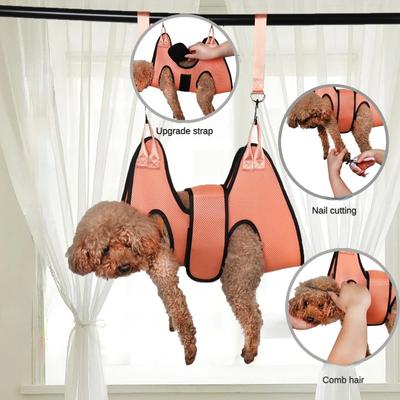 Katze Pflege Nagel Schneiden Anti Scratch Biss Feste Tasche Bad Trimmen Zurückhaltung Tasche Pet Schönheit Hängematte Hängen Haustier Liefert Set
