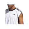 Adidas Basketball All-World Sleeveless Tee White/Black Men Streetwear JE9290