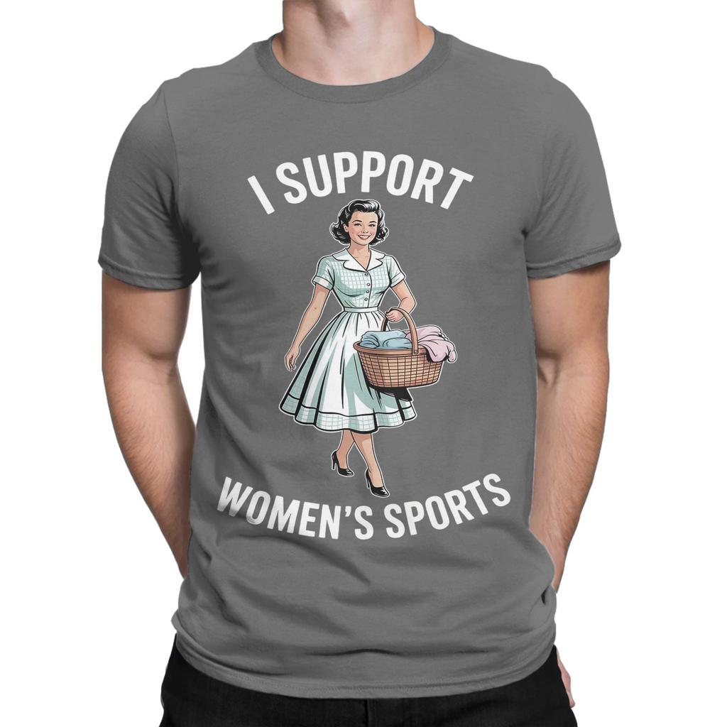 Novelty I Support Unisexs Sports TShirts for Unisex Round Neck 100 Cotton T Shirt Funny Do Housework Short Sleeve Tee Shirt Tops