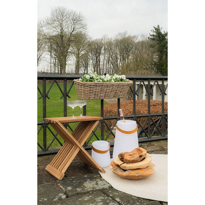 Teakový dřevěný taburet House Nordic Erto