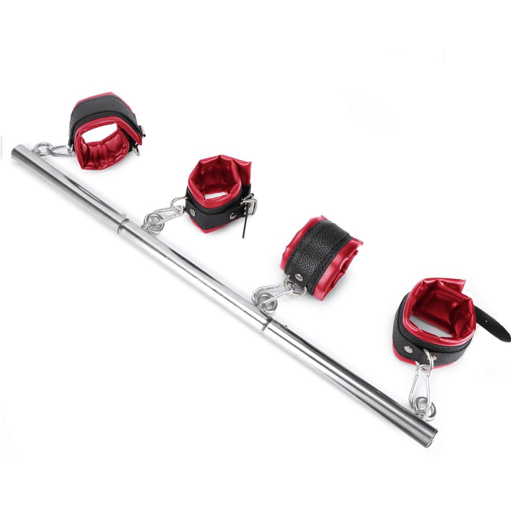 Soxeeh SM Goods SM Set SM Play Steel Restraint Rod Restraint Device Restraint Device Leg Shackles Handcuffs Both Hands Restraint Unisex Japanese