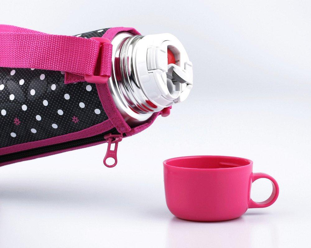 Tiger Sahara 2-Way Sports Water Bottle, Pink, 1L, MBO-D100-P