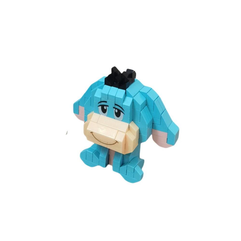 Cute Granular Building Blocks, Mickey Mouse, Minnie, And Duck Building Block Assembly Toys, Suitable For Boys And Girls'