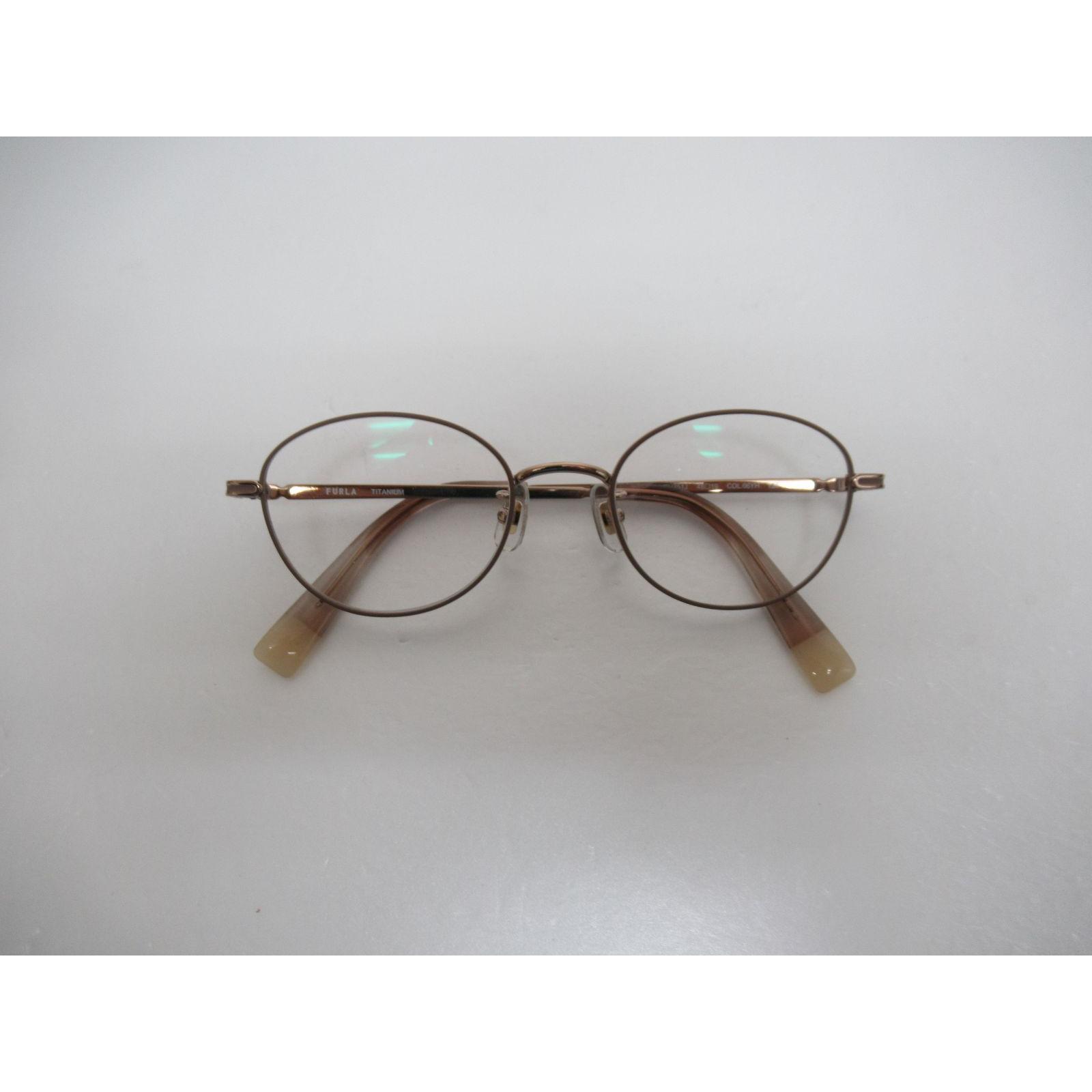 Used FURLA VFU751J Glasses Women s Unisex Prescription Used Good Condition Popular Super Cheap Immediate Purchase Welcome K479