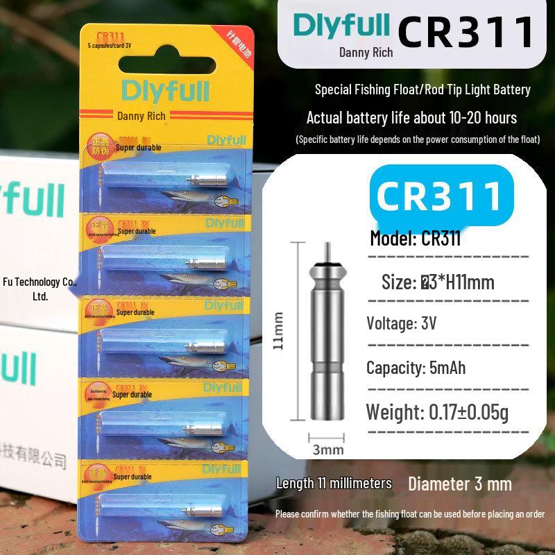 Genuine Denifou CR425 Luminous Float Battery for Electronic Floats
