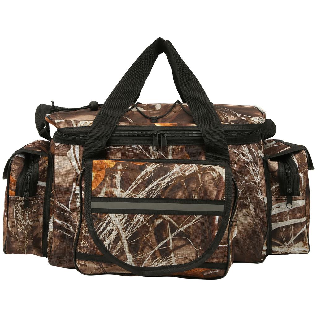 Torba z tkaniny Oxford o dużej pojemności, wielofunkcyjna torba na ramię, kieszenie do przechowywania przynęt wędkarskich