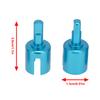 Pack of 4 1/10 RC Gear Box Cup Joint Upgrades Model Vehicle Replace Parts Replacement for TAMIYA TT-02 TT-01 TT02B
