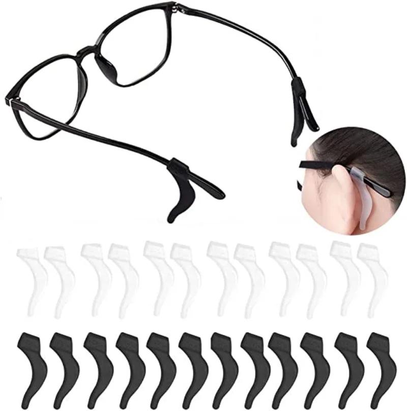 Silicone Anti-slip Ear Hook Glasses Leg Ear Sleeve Bracket Fastener Clear Eyeglasses Accessories Grip Anti-fall Eyewear Holder