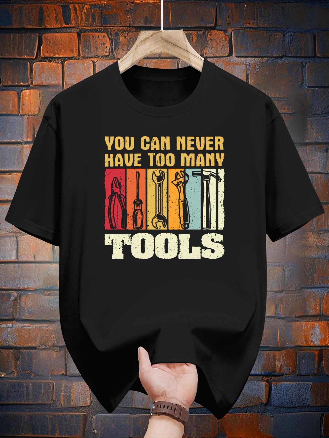 Casual 100% Cotton Graphic T-shirt - Short Sleeve XXXL