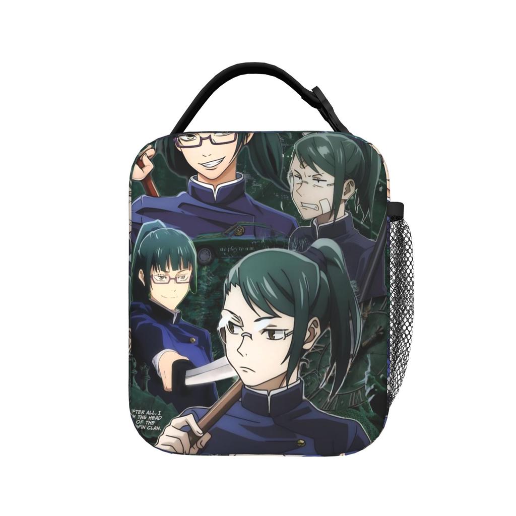 Yuji Itadori From Insulated Lunch Bag Leakproof Jujutsus Kaisens Anime Reusable Thermal Bag Tote Lunch Box College Travel