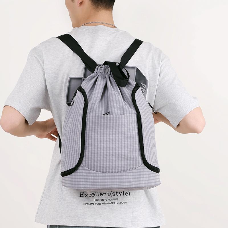Drawstring Backpack Swimming Fitness Backpack Unisex Large Capacity Travel Backpack