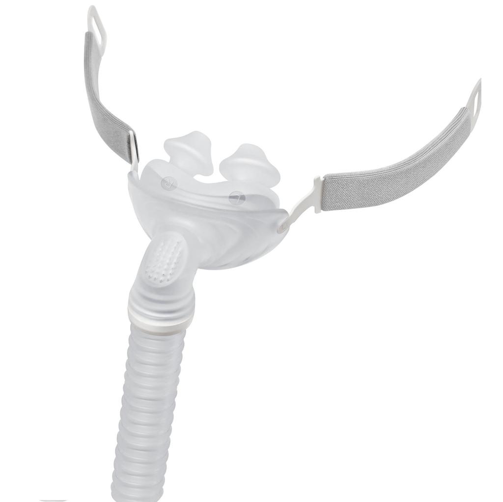 BMC-P2 CPAP Neseputemaske med universelle plugger for Philips Respironics & Yuwell-maskiner