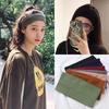 Sports Cycling Wash Face Hairbands Soft Korean Cotton Knitted Headband For Women Girls Bandanas Fashion Hair Accessories