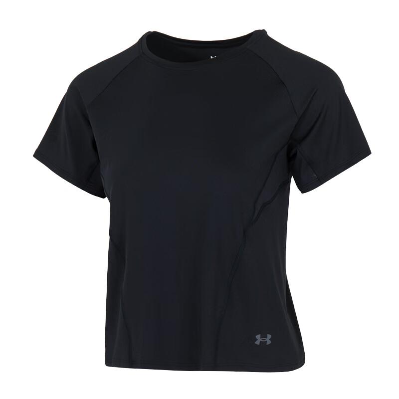 

Under Armour Тренировочная Удобная Дышащая Повседневная Свободная Футболка с Коротким Рукавом Женские Топы 6010114-001 S