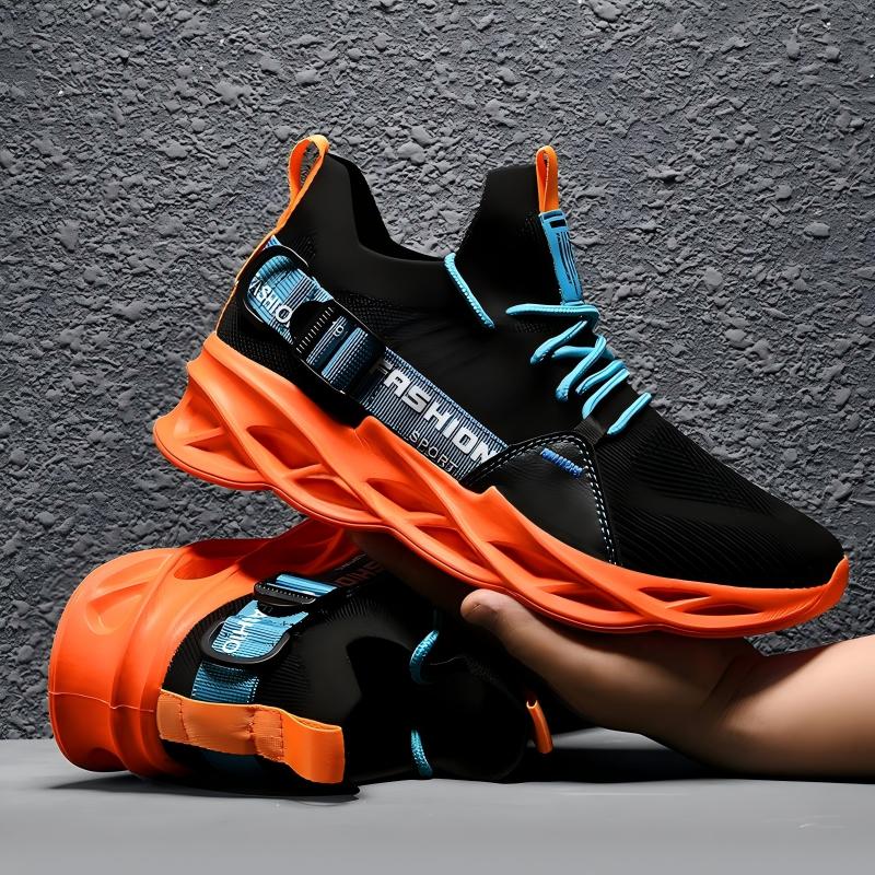 Обувь Yuxing Мужские кроссовки из вязаного материала, подошва ПВХ, легкие, дышащие, для повседневной носки и занятий спортом 44