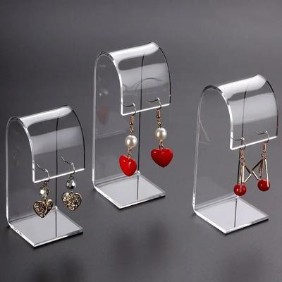 3pcs Fashion Acrylic  Earring Display Earring Organizer  Earring Display Jewelry Display Case Earring Hook Earring Holder