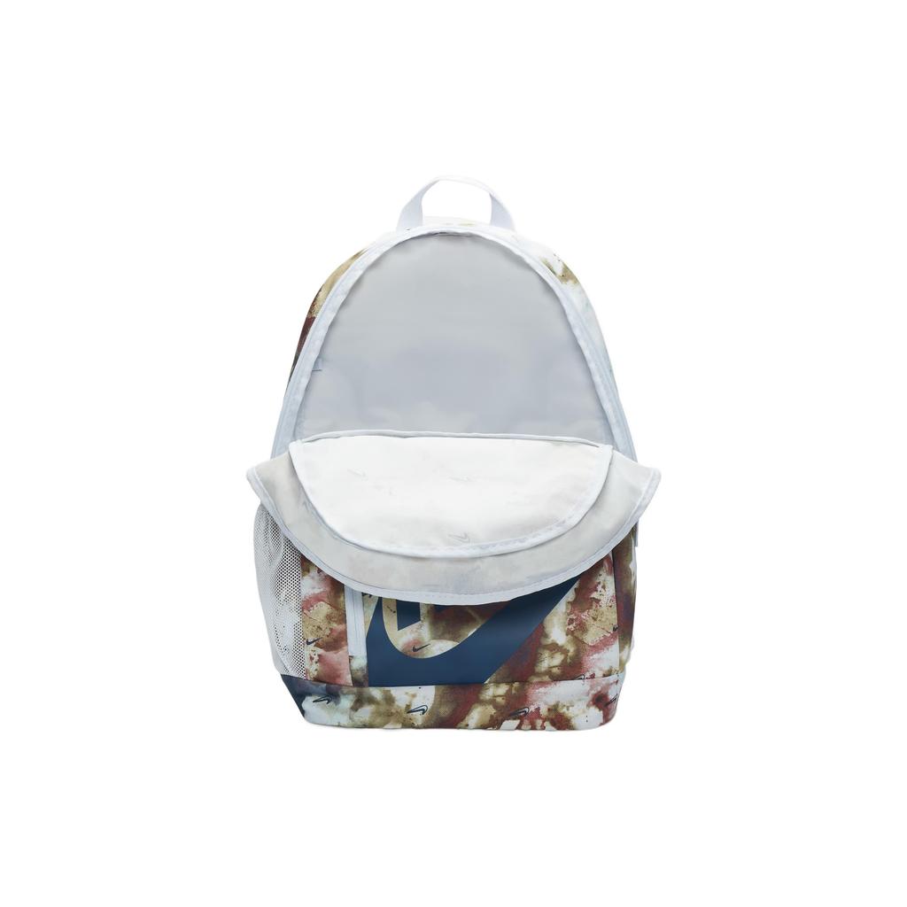 Nike Elemental Minimalist Fashion Sports Casual Logo Print Fabric Backpack Small Unisex backpack Football-Grey Vine-Blue DQ5337-085