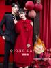 Petite Faux Wool Red Coat: 2024 Autumn/Winter Wedding & Engagement
