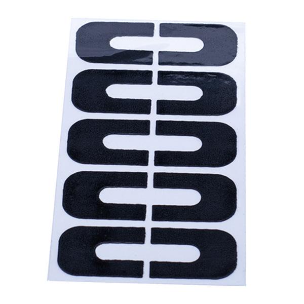 

Нейл-арт наклейки от перелива U-образной формы, защищающие от перелива лака для ногтей, U-образные наклейки для ногтей, наклейки от перелива 1PCS