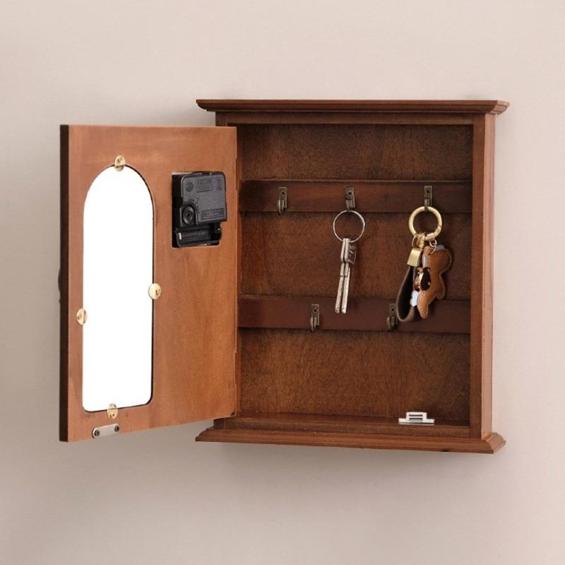 Multiple Hook Key Rack for Hallway Decors Space Saving Key Organizers Rack Designed for All Users in Various Locations