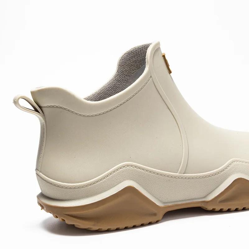 Fashion Low-cylinder Rain Shoes for Men and Women  Outdoor Fishing Waterproof Shoes, Stylish Style for Outdoor Wear, Rain Boots