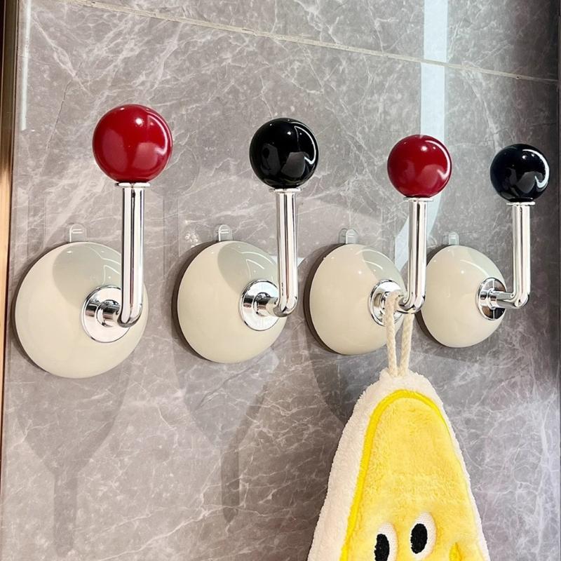 Quick Install Waterproof Adhesive Hook Wall Hook for Home Organization Bathroom Kitchen Use