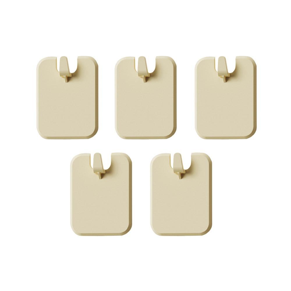 5Pcs Durable Self Adhesive Photo Frame Hook Waterproof Strong Storage Hanger Bathroom Hook Home & Living