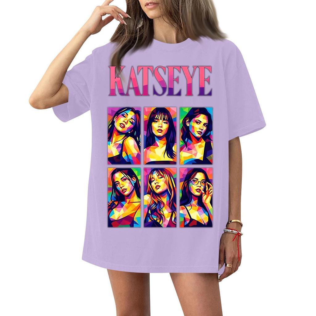 Adult and Kids Casual Letter Print Short Sleeve T-Shirt for Family Matching Everyday Wear