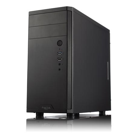 Fractal Design | CORE 1100 | Black | Micro ATX | Power Supply Included No | ATX PSUs, Up To 185mm If a Typical-length Optical Drive Is Mounted