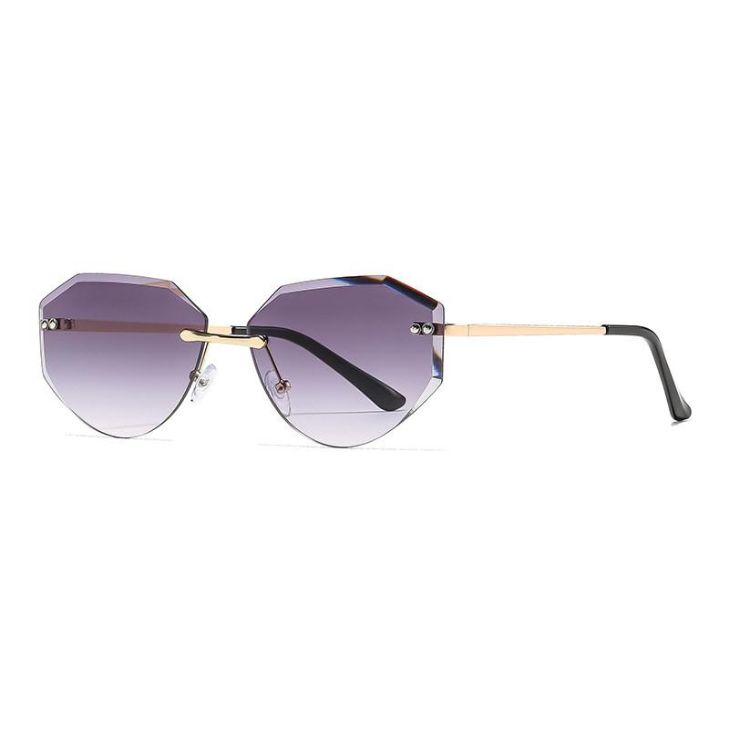 

Spring 2025 Geometric Sunshades For Women With Uv Protection For Daily Wear And Outings серый