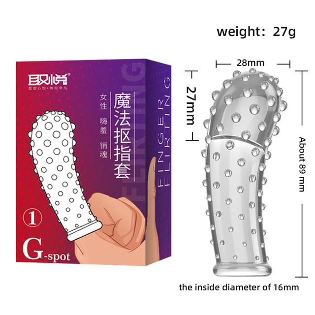 Wibrator do masażu z rękawem na palce Rękawice seksualne Punkt G Stymulacja łechtaczki Produkt dla dorosłych Zabawki erotyczne Orgazm dla kobiet Akcesoria erotyczne