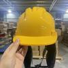 Winter Warm Safety Helmet with Thick Lining, Plush Cover, Anti-Smash Earmuffs, and Cold Protection