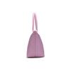 Longchamp Le Pliage Club 31 Foldable Nylon Canvas And Leather Tote Bag Women Tote Bag Pink 1899619P36