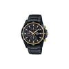 CASIOEDIFICE Series Ion IP Treated Watch Body Trend Quartz Movement Stainless Steel Strap Japanese and Korean Watch Men's Watch EFR-526BK-1A9