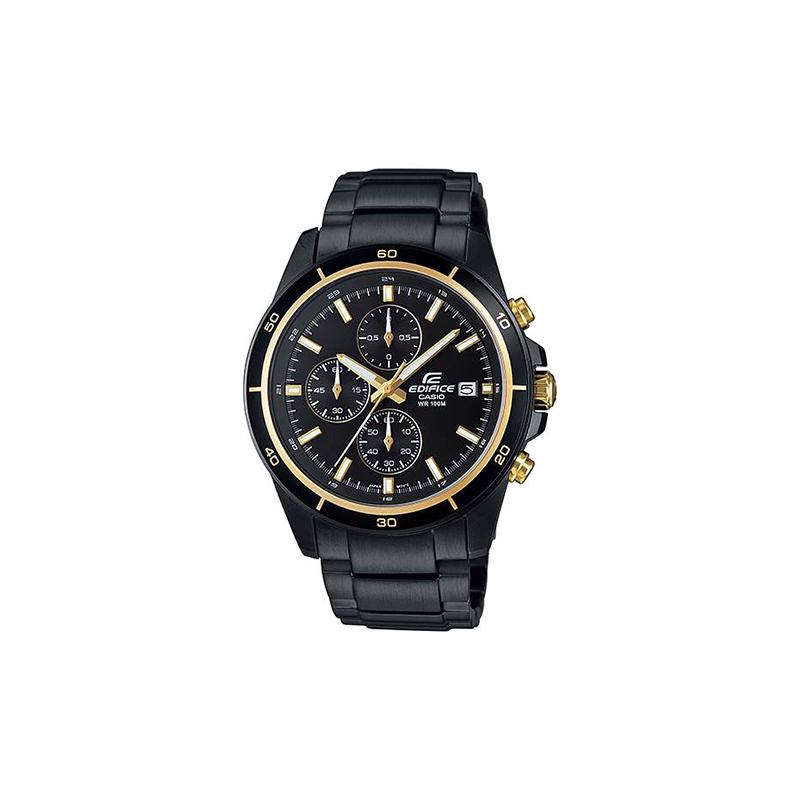 

Casio CASIOEDIFICE series ion IP treated watch body trend quartz movement stainless steel strap Japanese and Korean watch men s watch EFR-526BK-1A9 чёрный