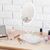 Miroir De Table Blanc Avec Led Et Porte-bijoux Rechargeable Mizo De Yoghi