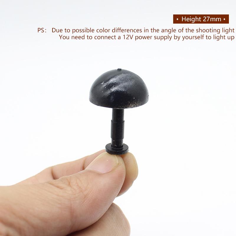 Miniature Desk Lamp Study Model Dollhouse Furniture Decoration Micro Scene Light Ornament 1:12 Dollhouse Pretend Play Toys
