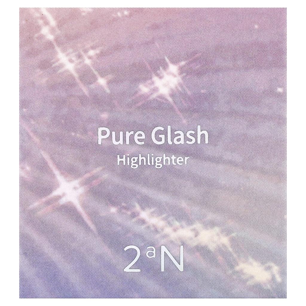 2aN Pure Glass Highlighter, OR01 Peach Glow, 2.7g
