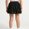 Nike Solid Color Brand Logo Moderate Skirt Summer Kids'