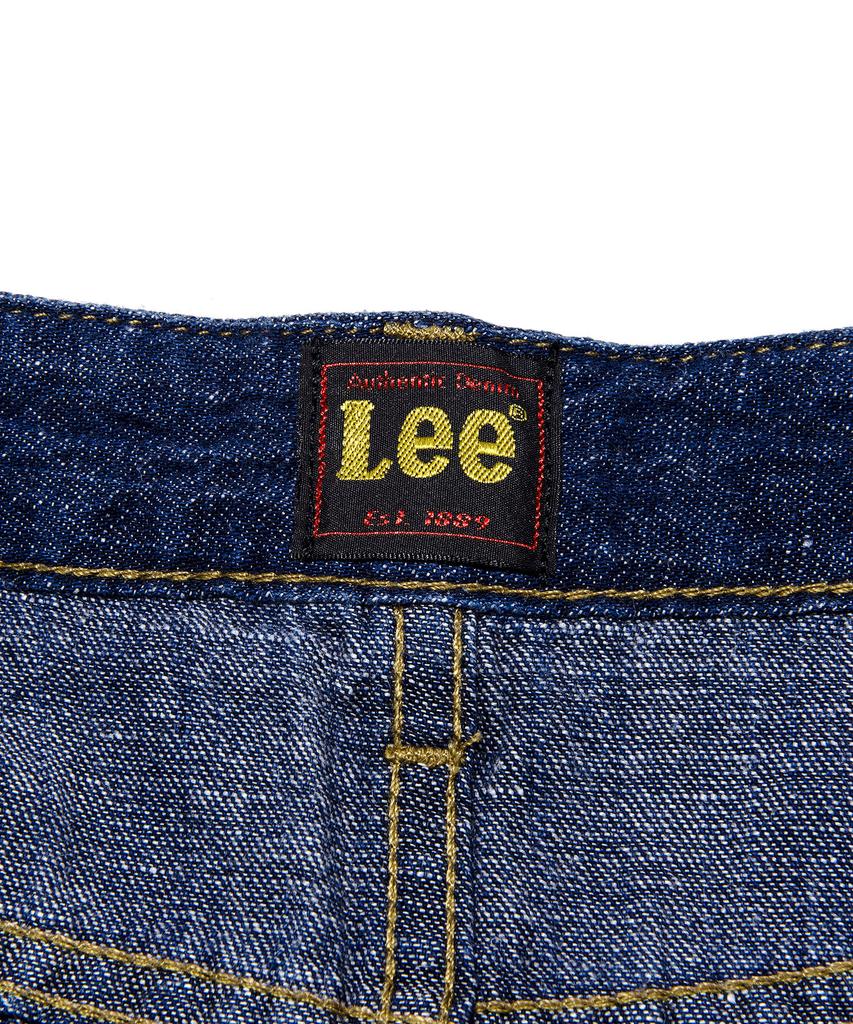 LEE Women Linen Midi Denim Skirt Indigo Medium