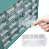 30*13*24cm1pc 25 Grids Drawer Parts Transparent Sorting Storage Box, Screw Classification Component box,Electronic Components Storage ToolBox.