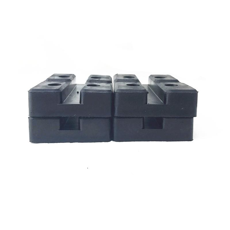 Rectangle Rubber Arm Pad 4pcs Heavy Duty Auto Truck Hoist Lift