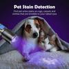 Zoomable UV Light Ultraviolet Flashlight 395nm Ultra Violet Light Torch  Pet Urine Detection