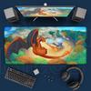 New Cool Wallpaper P-Pokemons Charizard Mouse Pad Anime Gaming Accessories Large Carpet PC Computer XXL Laptop Keyboard Desk Mat