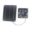 Solarmodul-Ventilator Geräuscharmes Design 6W Hohe Leistung A-Klasse Monokristallines Silizium
