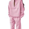 New Arrival Versatile Casual and Stylish Women's Thick-Knit Long-Sleeve Hoodie and Pants Two-Piece Set