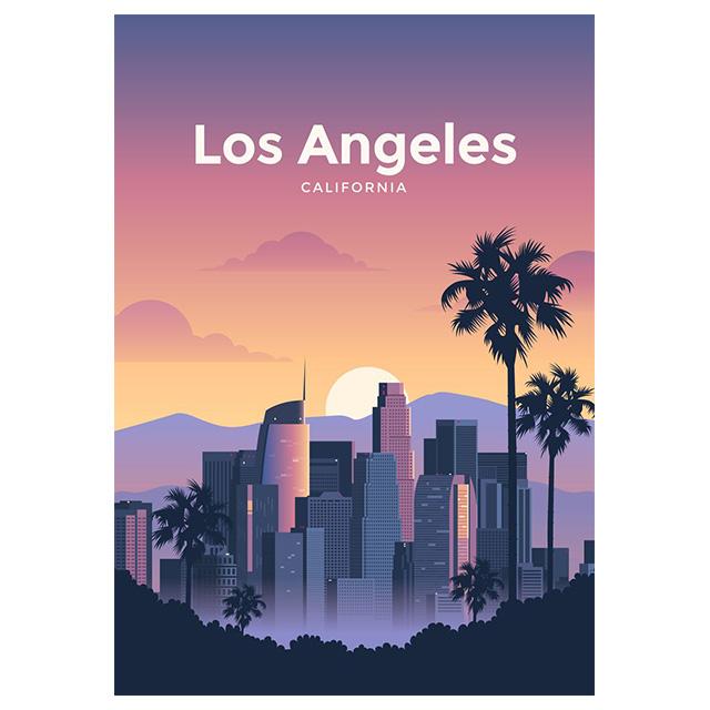 Abstrakte Cartoon Stadt Reise Drucke Poster Leinwand Malerei Hd Modern Wandkunst Bilder Für Wohnzimmer Schlafzimmer Heimdekoration