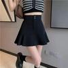 2026 Plus Size Fishtail High Waist A-line Mini Skirt for Women