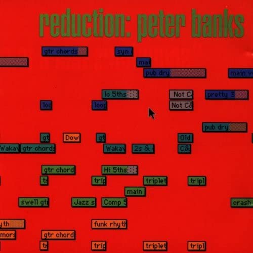 

CD PETER BANKS - Reduction HTDCD76 HTD Records 1997 US Jazz Used