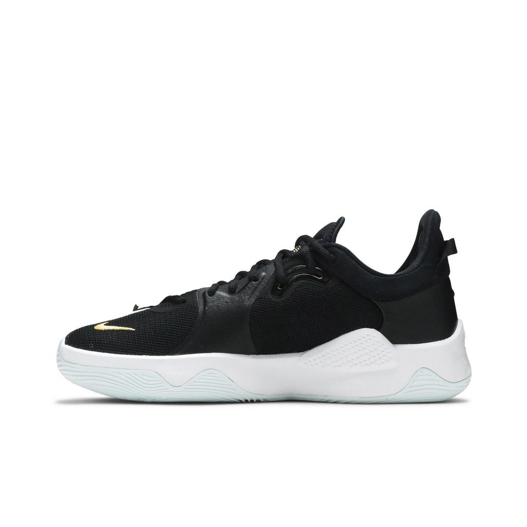 Nike PG 5 'Black' (Unisex) Black / White / Barely Green / Multi-Color Basketball Shoes CW3143 001